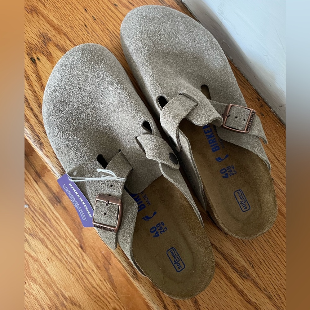 NWT Birkenstock Boston Clogs Size 40 Narrow